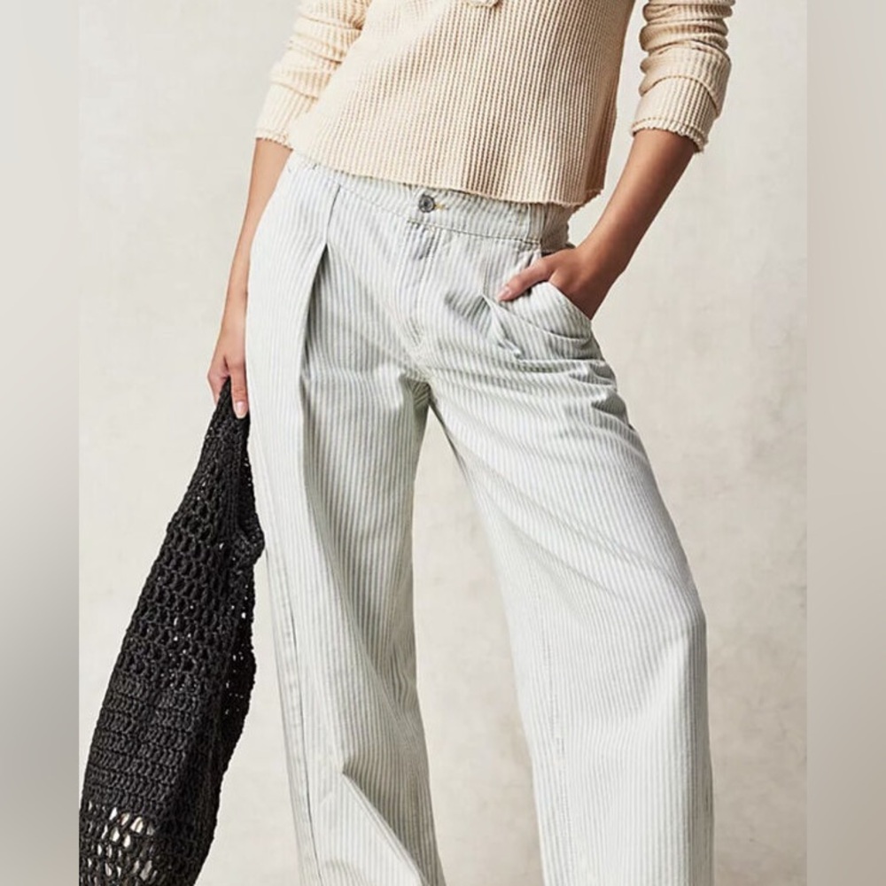 NWT FREE PEOPLE PAINTER RAILROAD PANTS